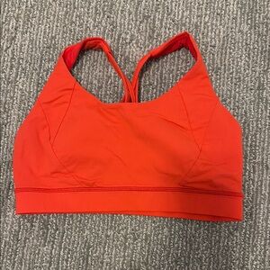 Women's Red Free to Be Lululemon Sports Bra
